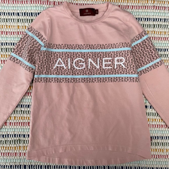 Aigner Girl LongSleeve Shirt - Size 5 - Picture 1 of 5